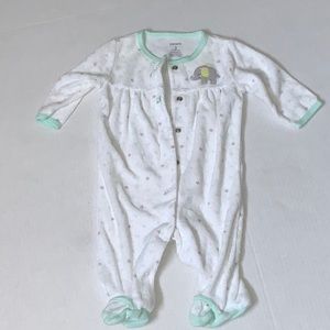 Carter’s Baby Girl Onsie Pajamas - Size 3 Months